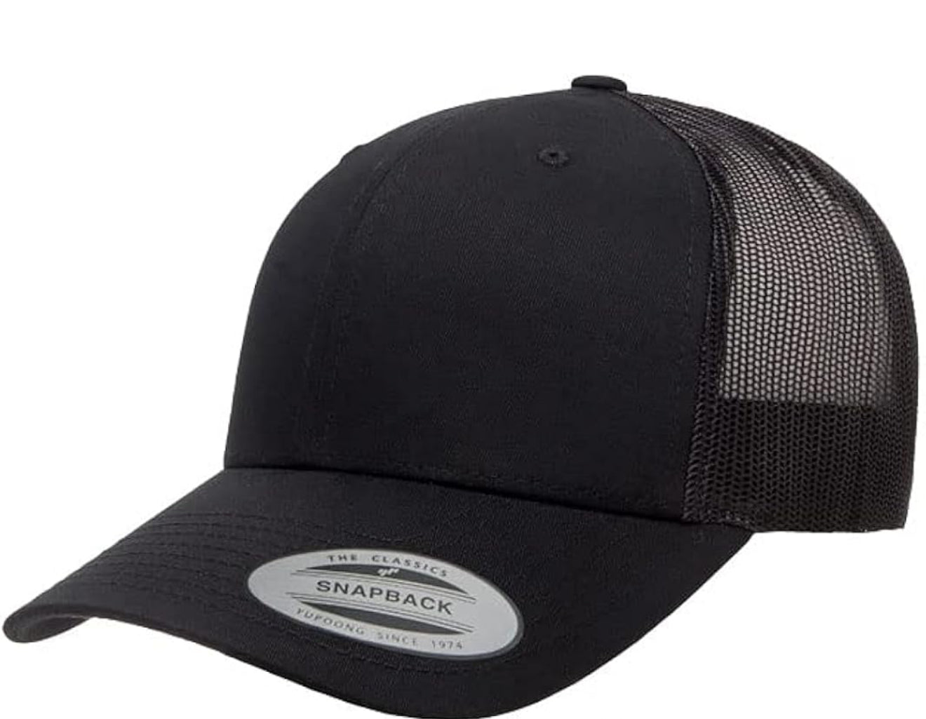 Black Classic Retro Snapback