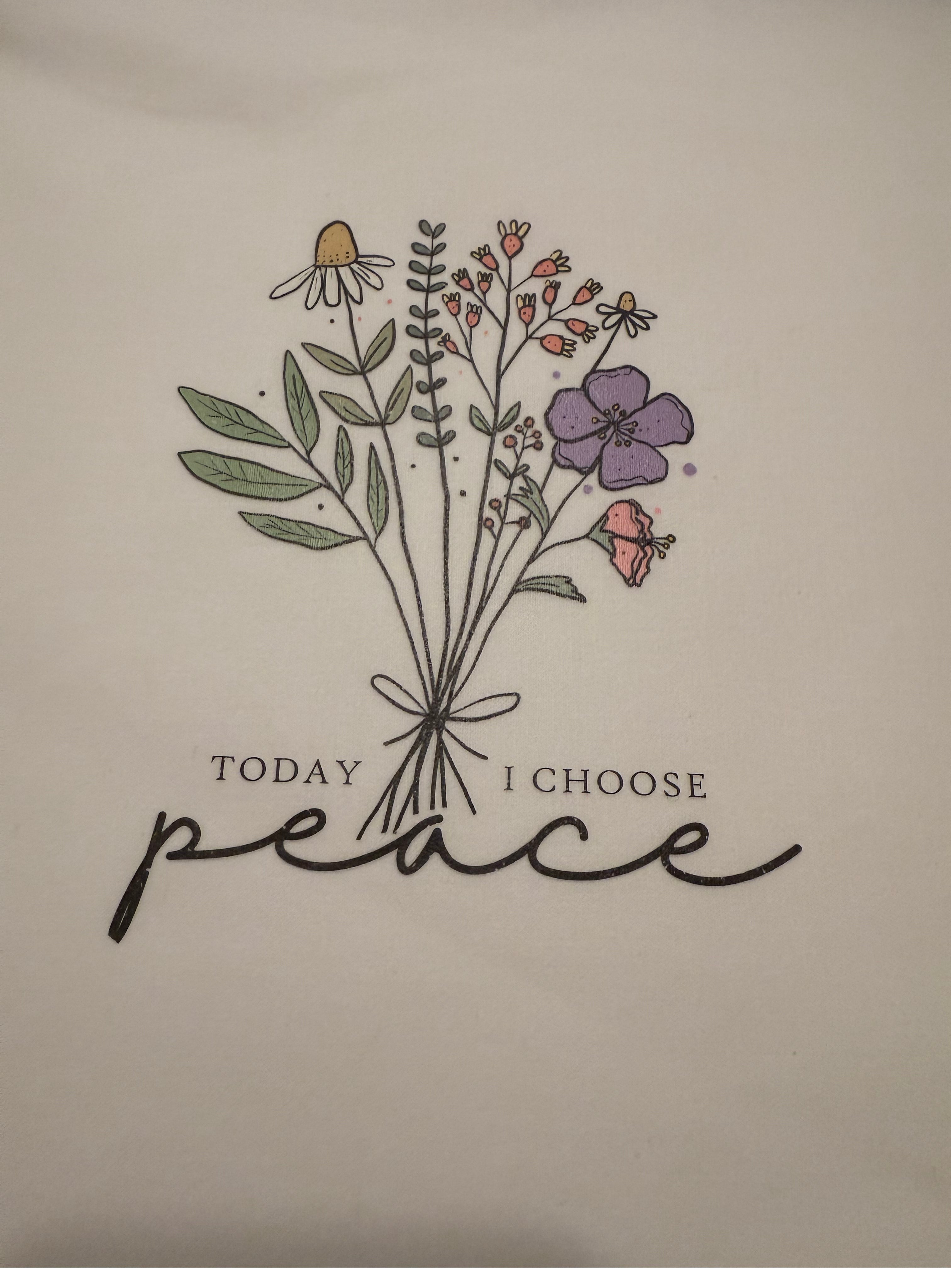 Today, I Choose Peace