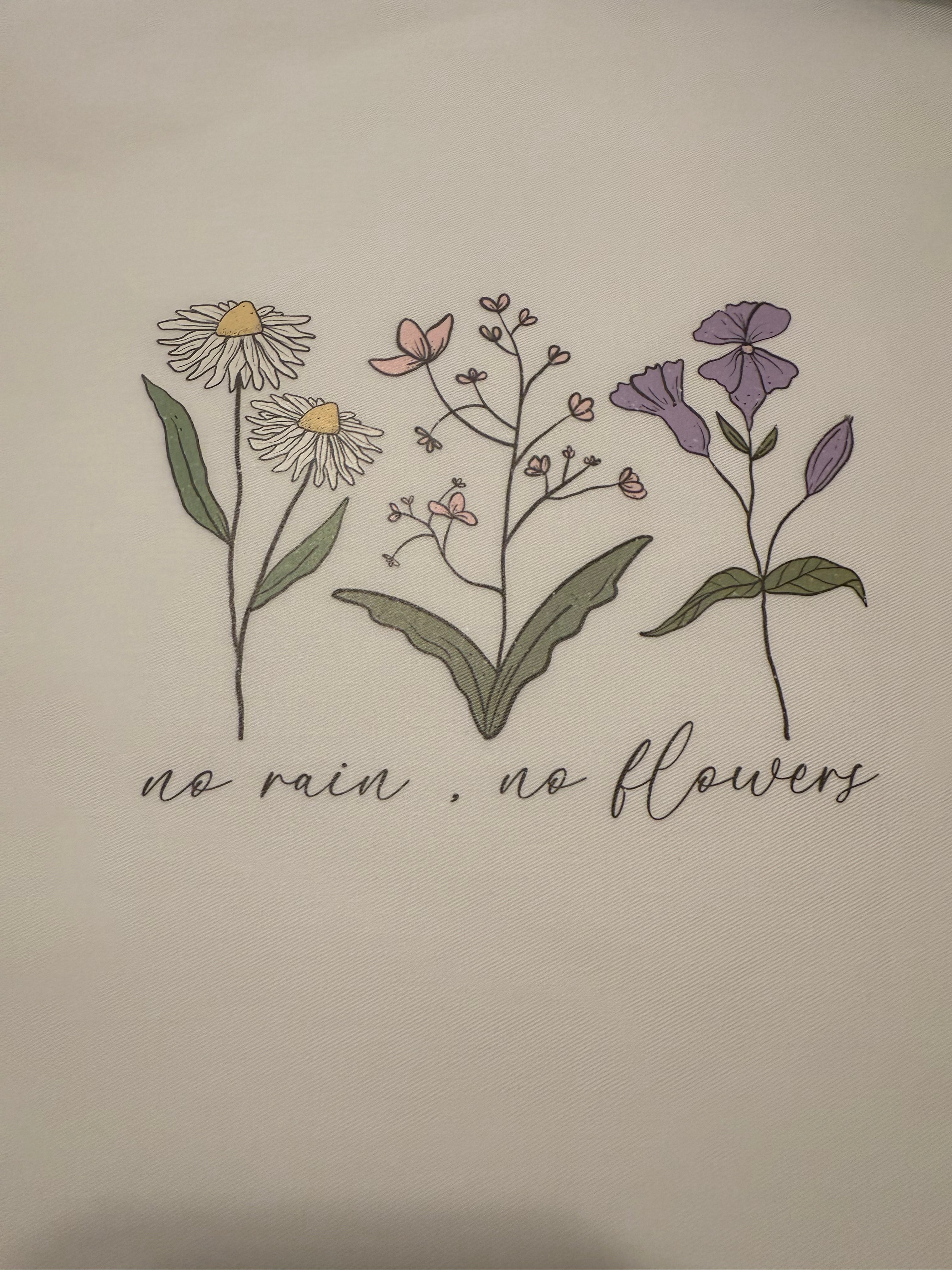 No Rain, No Flowers