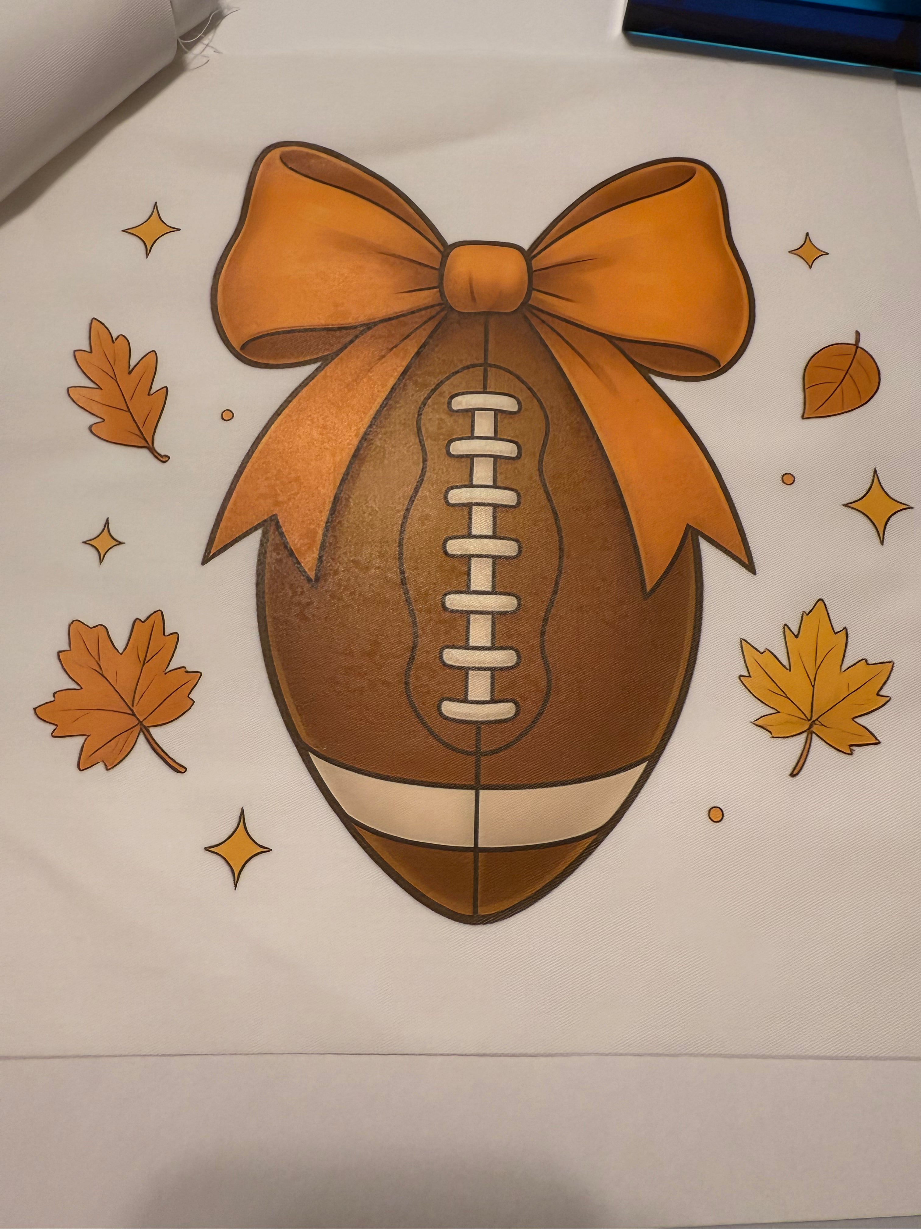 Football with Bow