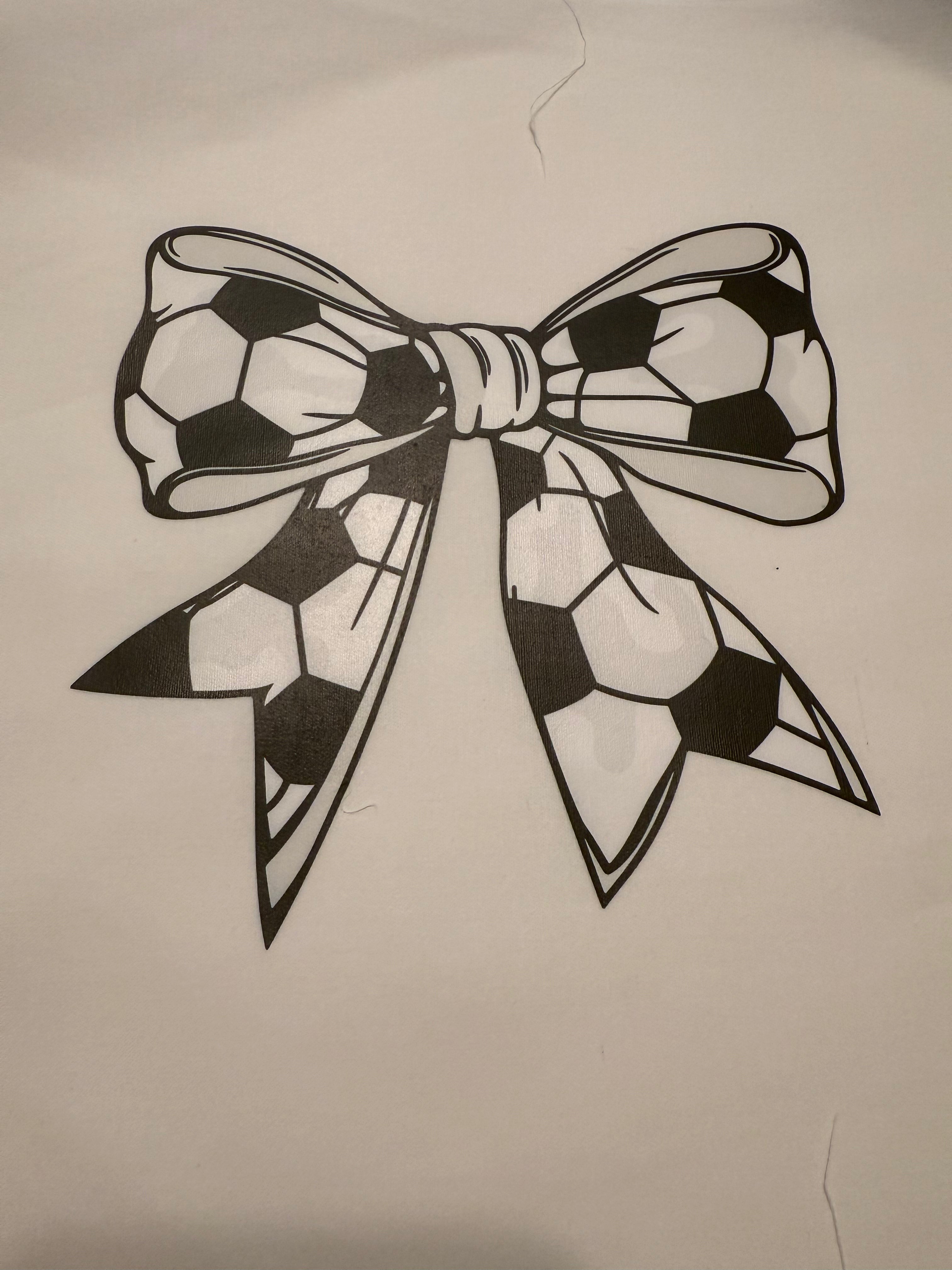 Coquette Bow Soccer
