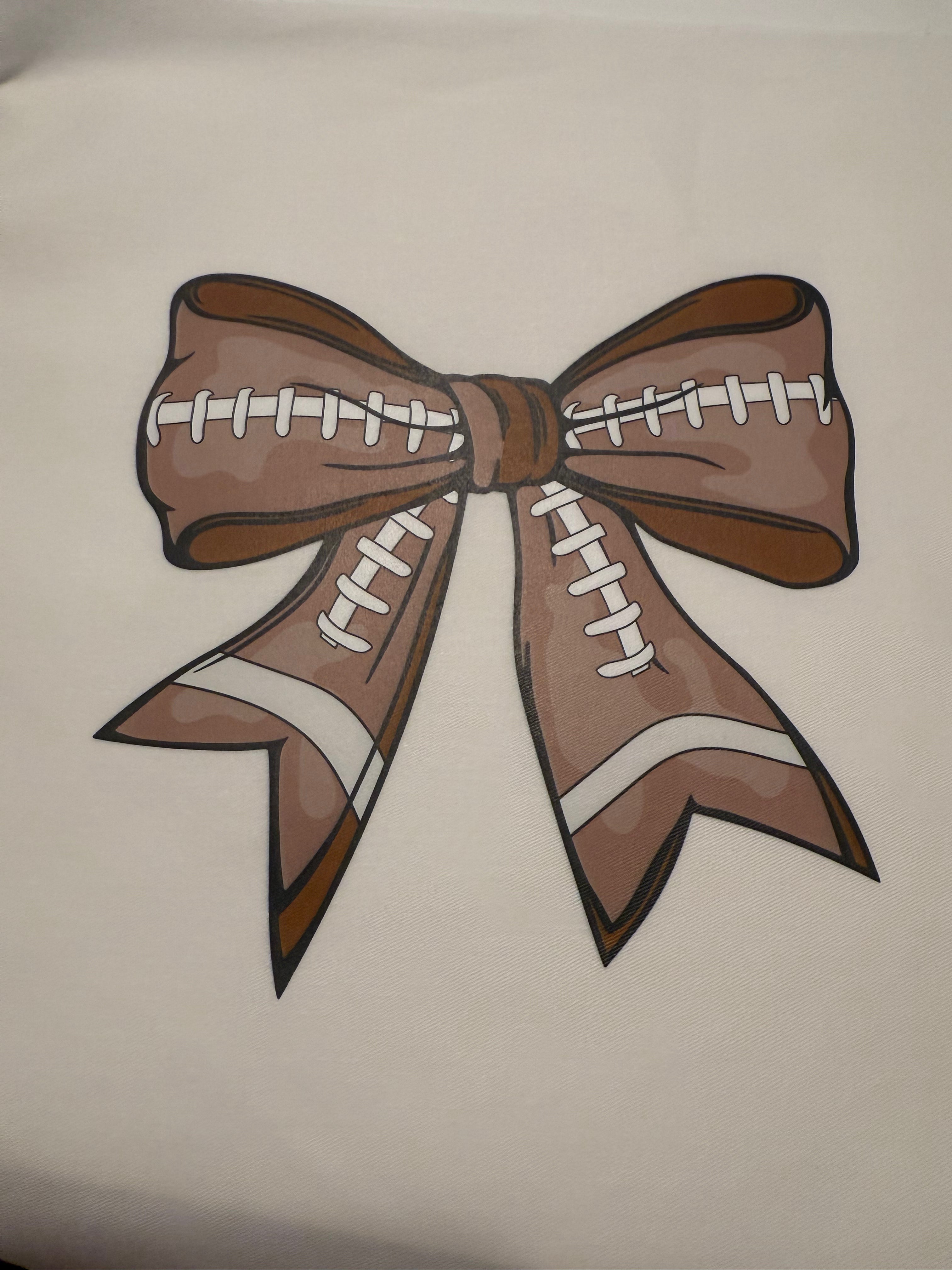 Coquette Bow Football
