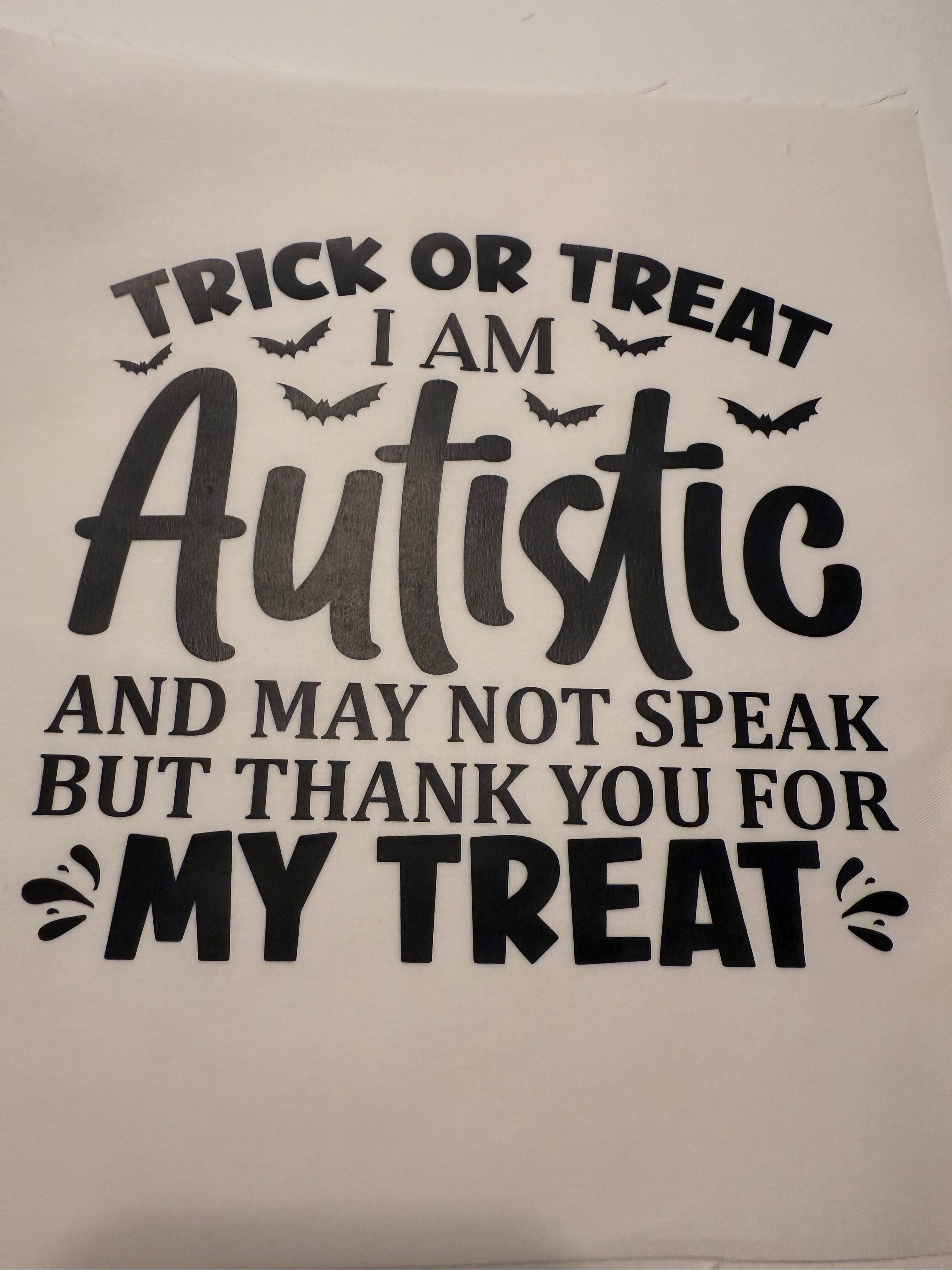 Autism Awareness Trick-or-Treat